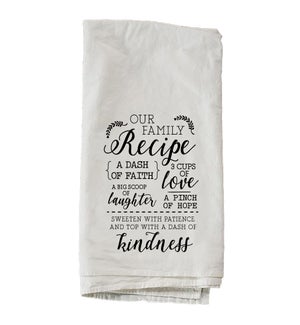 Our Family Recipe Towel